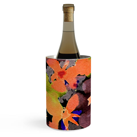 CayenaBlanca Abstract Flowers Wine Chiller