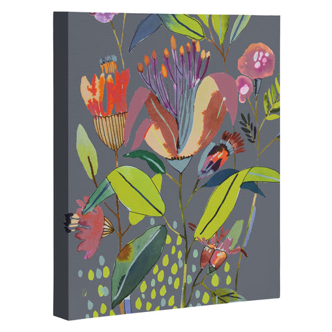 CayenaBlanca Blooming Flowers Art Canvas