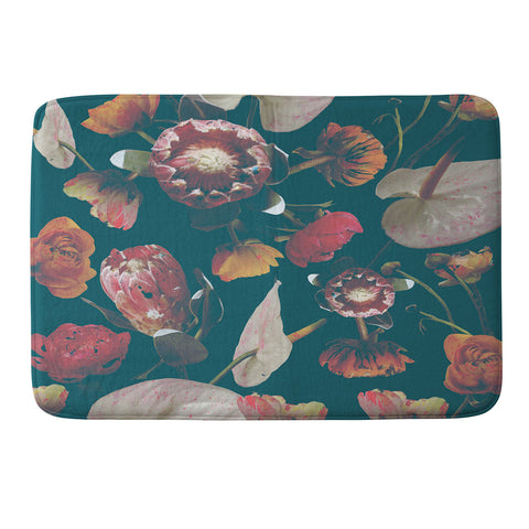 CayenaBlanca Botanical Holiday Memory Foam Bath Mat