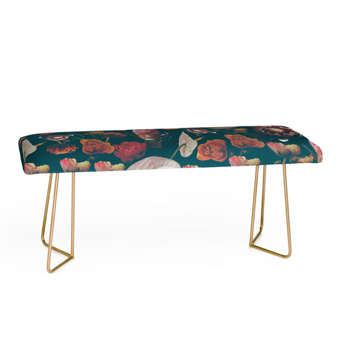 CayenaBlanca Botanical Holiday Bench
