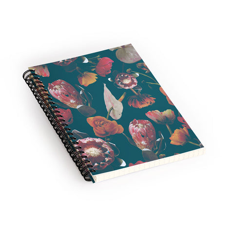 CayenaBlanca Botanical Holiday Spiral Notebook