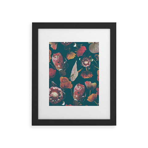 CayenaBlanca Botanical Holiday Framed Art Print