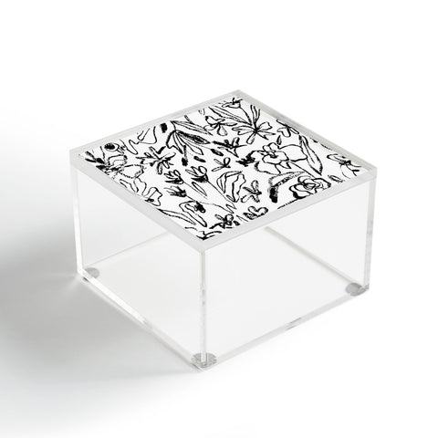 CayenaBlanca Botanical Strokes Acrylic Box