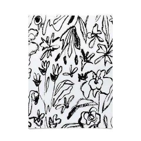 CayenaBlanca Botanical Strokes Poster