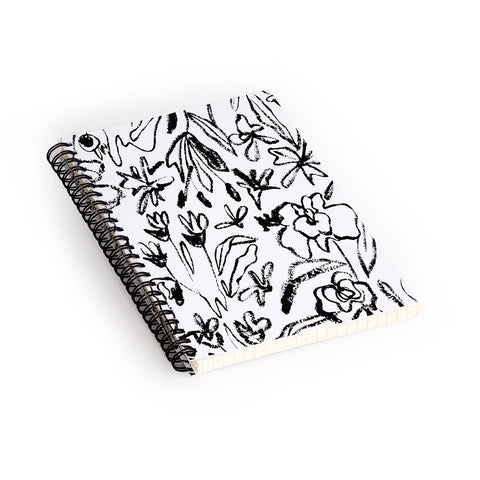 CayenaBlanca Botanical Strokes Spiral Notebook