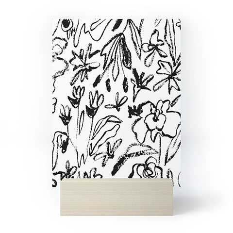 CayenaBlanca Botanical Strokes Mini Art Print