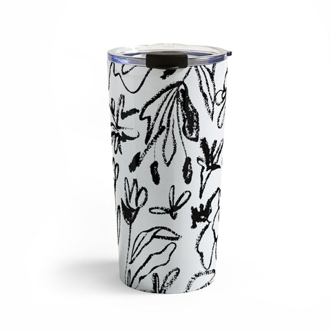 CayenaBlanca Botanical Strokes Travel Mug