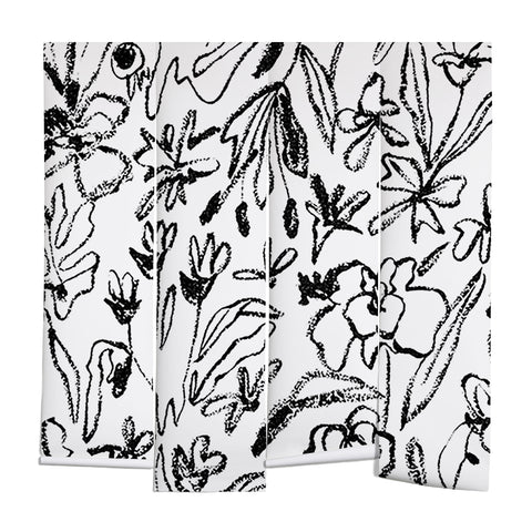 CayenaBlanca Botanical Strokes Wall Mural