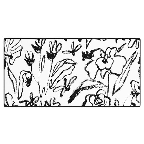 CayenaBlanca Botanical Strokes Desk Mat