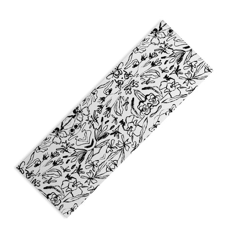 CayenaBlanca Botanical Strokes Yoga Mat