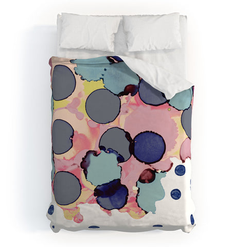 CayenaBlanca Cotton Dots Duvet Cover