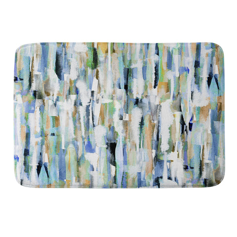 CayenaBlanca Gentle Currents Memory Foam Bath Mat