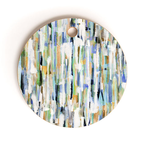 CayenaBlanca Gentle Currents Cutting Board Round