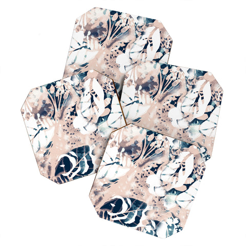 CayenaBlanca Jungle Memoirs Coaster Set