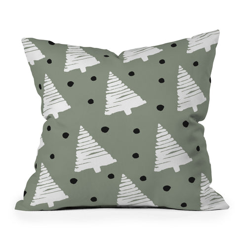 CayenaBlanca Magic Christmas Outdoor Throw Pillow