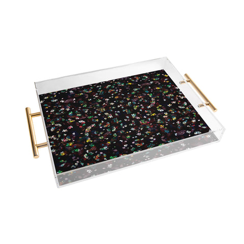 CayenaBlanca Midnight Acrylic Tray