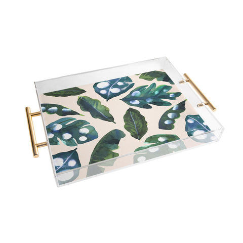CayenaBlanca Minimal Jungle Acrylic Tray