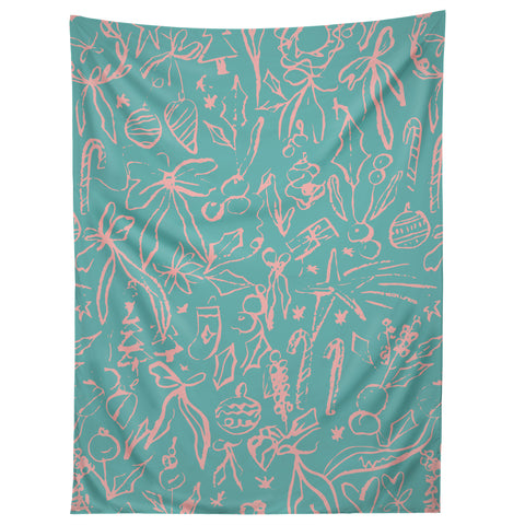 CayenaBlanca Minimalist Merry Tapestry