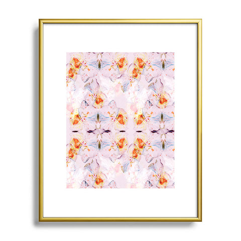 CayenaBlanca Orchid 2 Metal Framed Art Print
