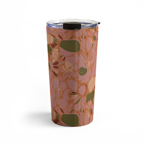 CayenaBlanca Sunrise shapes Travel Mug