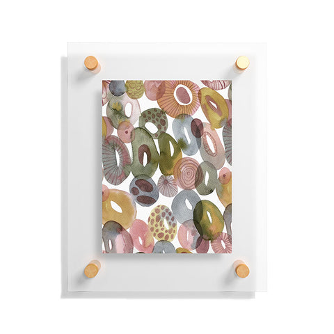 CayenaBlanca Tides and Stones Floating Acrylic Print