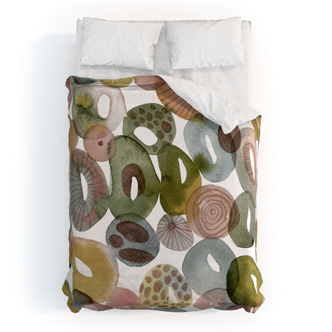 CayenaBlanca Tides and Stones Duvet Cover