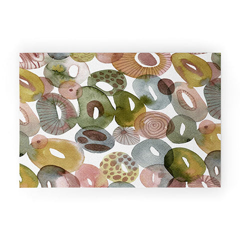 CayenaBlanca Tides and Stones Welcome Mat