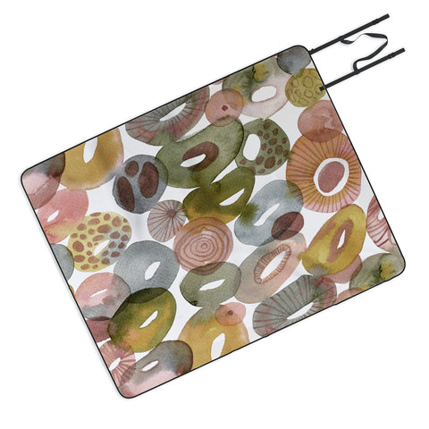 CayenaBlanca Tides and Stones Picnic Blanket