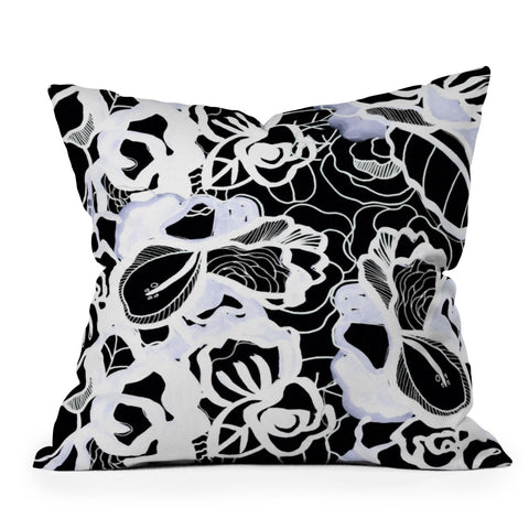 CayenaBlanca Winterland Outdoor Throw Pillow