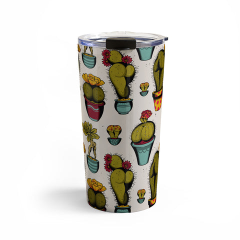 CeciTattoos Cactass Travel Mug