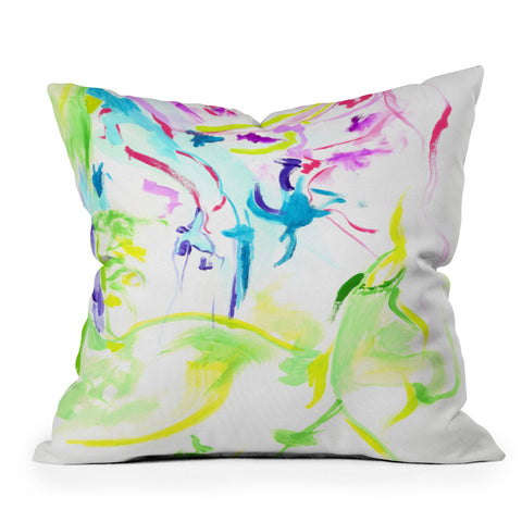 Ceren Kilic A Day Like This Outdoor Throw Pillow