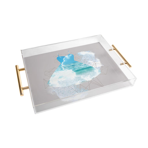 Ceren Kilic Dancing Sea Acrylic Tray