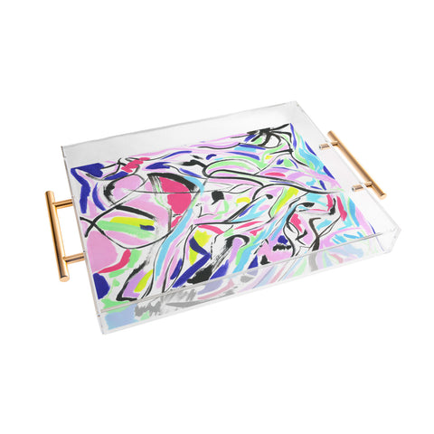 Ceren Kilic Summer Afternoon Acrylic Tray