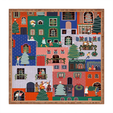 Ceyda Alasar We are ONE Merry Everything Square Tray