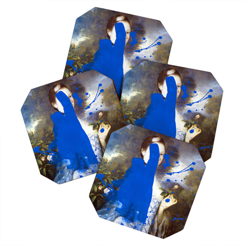 Chad Wys Blue Bomb Coaster Set