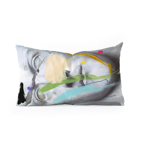 Chad Wys Composition 463 Oblong Throw Pillow
