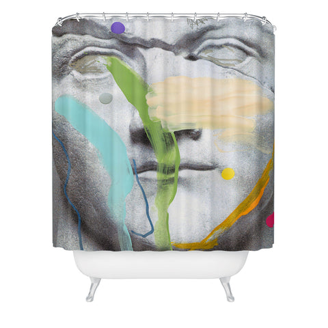 Chad Wys Composition 463 Shower Curtain