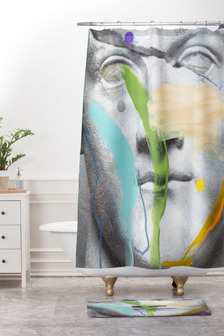 Chad Wys Composition 463 Shower Curtain And Mat