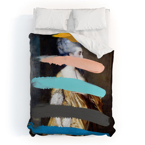 Chad Wys Composition 736 Duvet Cover