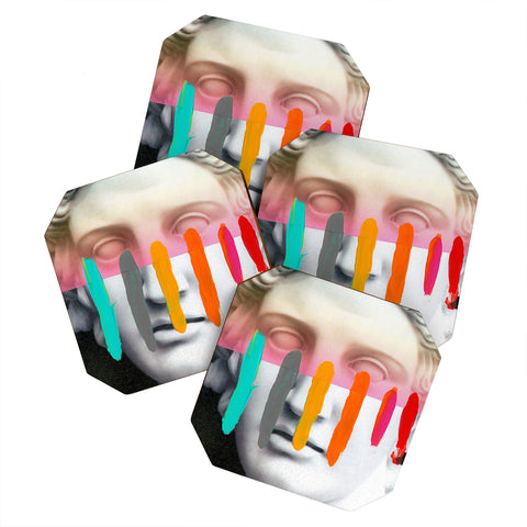 Chad Wys Composition on Panel 2 Coaster Set