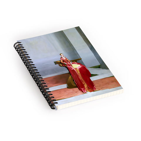 Chad Wys Isolated 8 Spiral Notebook