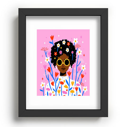 Charly Clements Bloom Where You Are Planted 1 Recessed Framing Rectangle