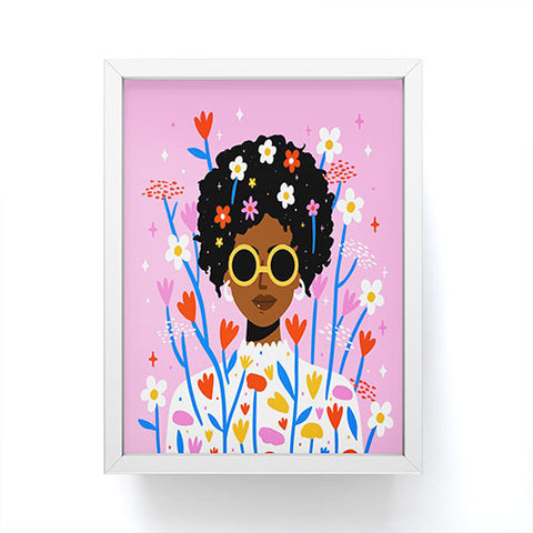 Charly Clements Bloom Where You Are Planted 1 Framed Mini Art Print