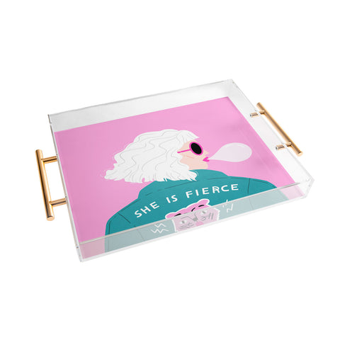 Charly Clements Disco Diva Acrylic Tray