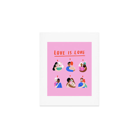 Charly Clements Love is Love 1 Art Print