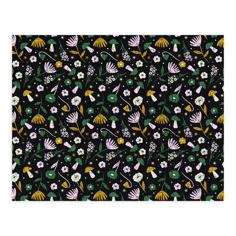 Charly Clements Magic Mushroom Forest Pattern Puzzle