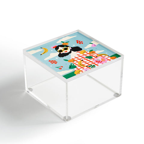 Charly Clements Summer Fruits Picnic Acrylic Box