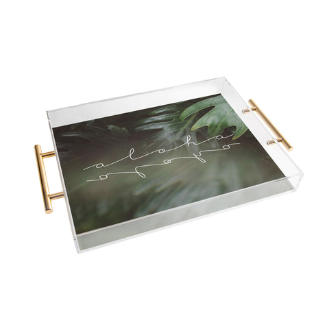 Chelsea Victoria Aloha Aloha Acrylic Tray
