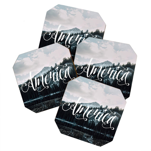 Chelsea Victoria American Beauty Coaster Set