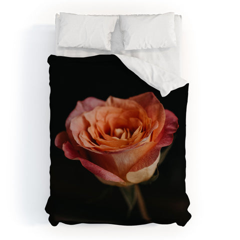Chelsea Victoria Black Rose Duvet Cover